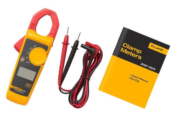 Fluke 302+ Pinza amperimétrica digital CAT III