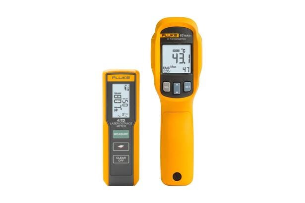 Fluke 417D/62 MAX+ Kit de medidor láser Fluke 417D / termómetro de IR 62 MAX+