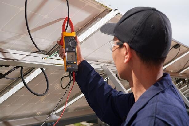 Fluke 393 FC Pinza amperimétrica de verdadero valor eficaz con iFlex CAT III 1500 V