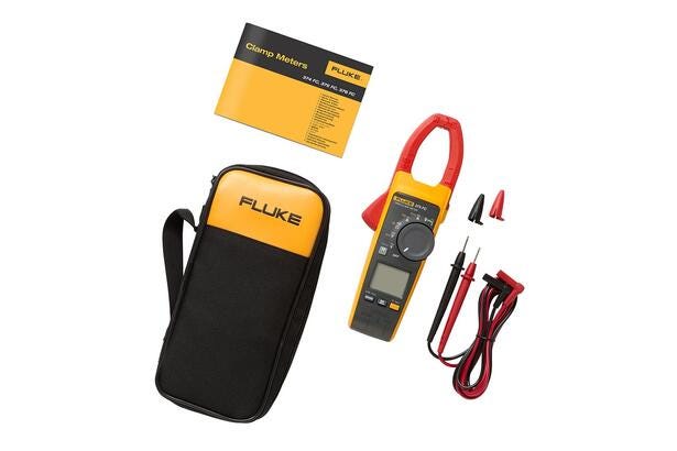 Fluke 375 FC Pinza amperimétrica Bluetooth, 600A, 60kohms