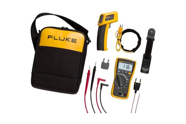Fluke 116 Multímetro digital HVAC con temperatura y mA