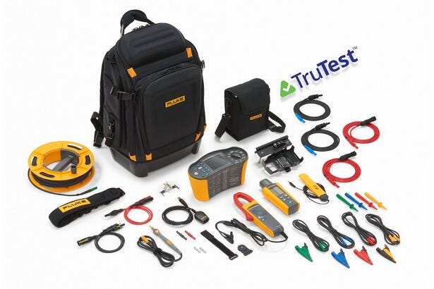 Fluke FLK-SMFT-1000/PRO Kit de instrumentos solares SMFT-1000 Pro: Comprobador fotovoltaico, trazador de curvas I-V con software TruTest y cables