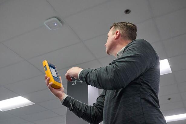 Fluke LIQ-DUO Comprobador de cableado, red y Wi-Fi LinkIQ de Fluke Networks