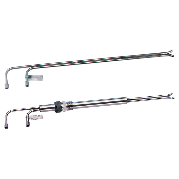 Tubo de Pitot de acero inoxidable tipo S, 48" de longitud de inserción.