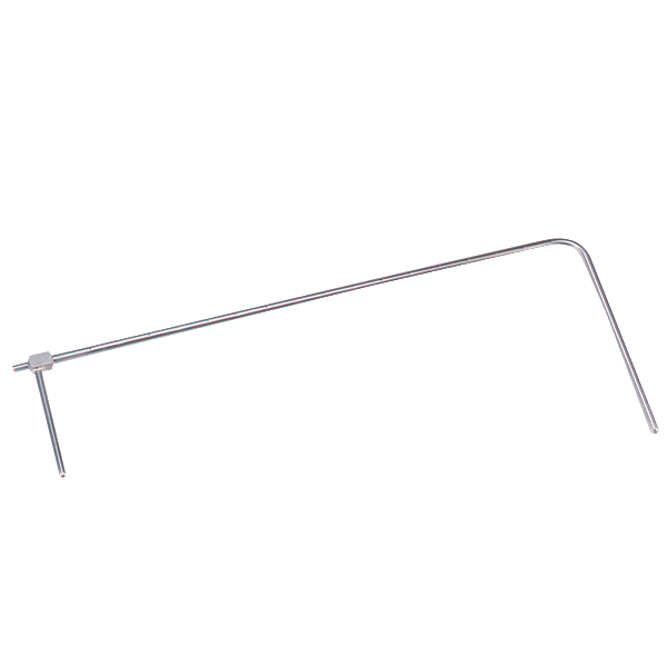 Tubo de Pitot de bolsillo, 1/8" de diámetro, 6" de longitud de inserción, punta de 3".