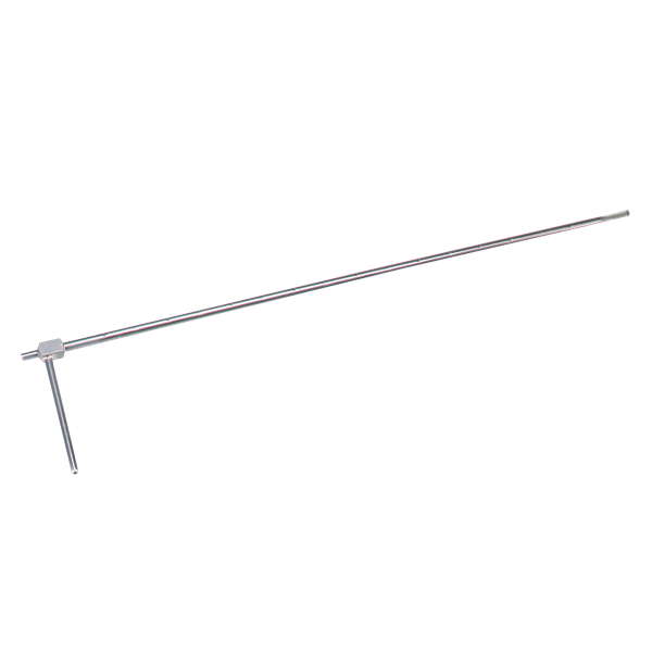 Tubo de Pitot recto de acero inoxidable, 91 cm (36")