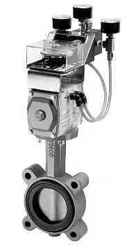 Válvula de Mariposa Johnson Controls, 2 Vías, 6in, Actuador Neumático, Control 0-10Vdc, 2-10Vdc
