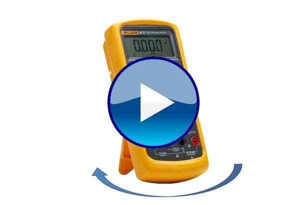 Fluke 87V/IMSK Kit combinado de mantenimiento de multímetro para aplicaciones industriales