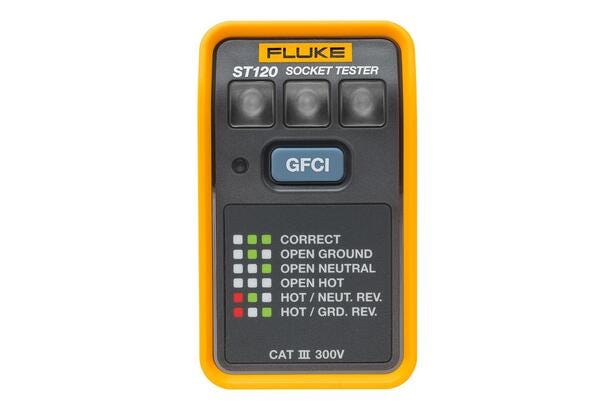 Fluke ST120 Comprobador de tomas de corriente