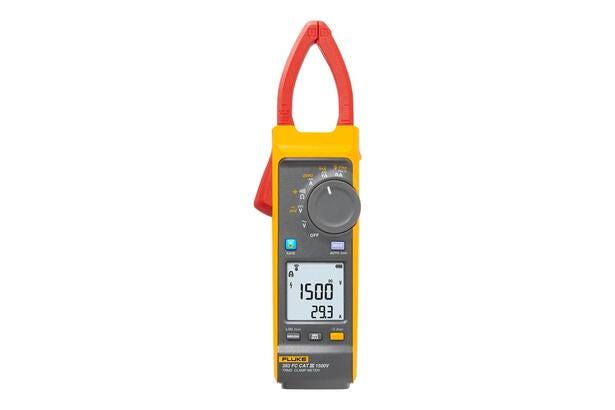 Fluke 393 FC Pinza amperimétrica de verdadero valor eficaz con iFlex CAT III 1500 V