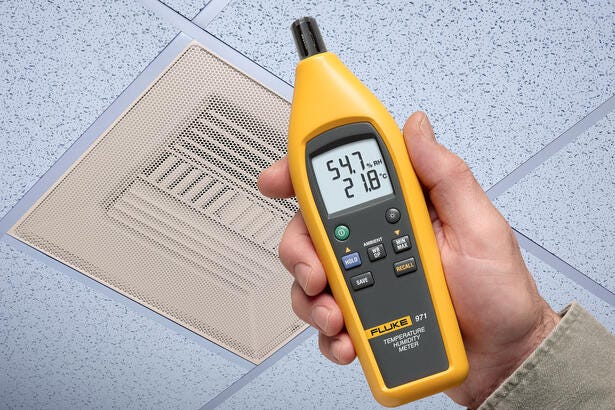 Fluke 971 Medidor de humedad y temperatura