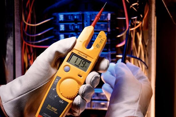 Fluke T5-1000 Comprobador de voltaje, continuidad y corriente