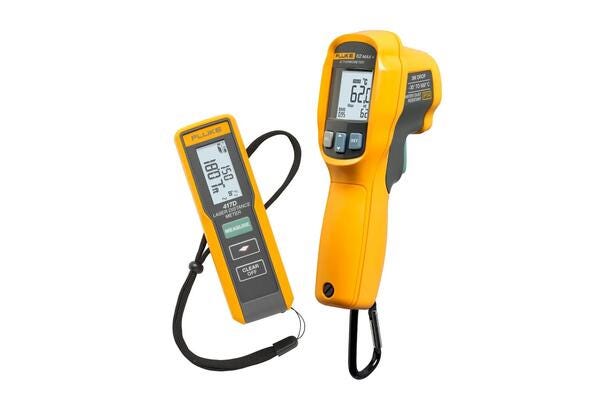 Fluke 417D/62 MAX+ Kit de medidor láser Fluke 417D / termómetro de IR 62 MAX+