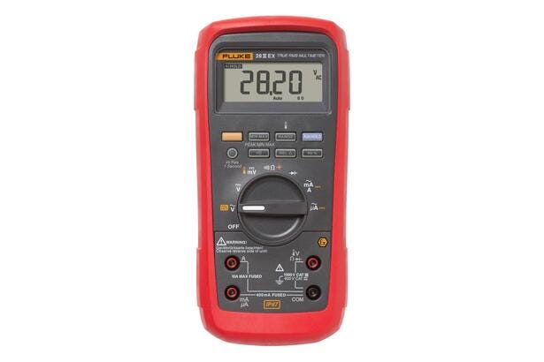 Fluke 28 II Ex Multímetro digital de valor eficaz verdadero intrínsecamente seguro