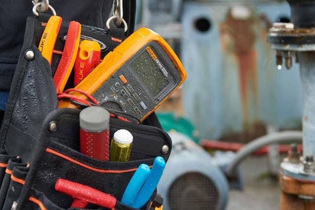 Fluke 87V-MAX/E2 KIT Kit combinado para electricistas industriales