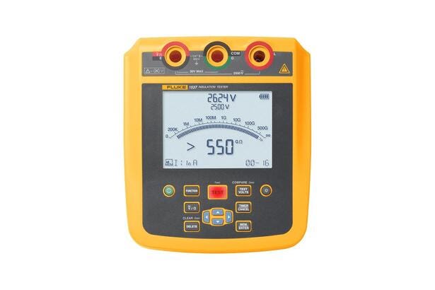 Fluke 1537 Comprobador de resistencia de aislamiento y megóhmetro