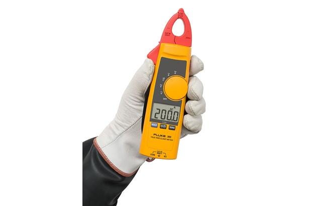 Fluke 365 Pinza amperimétrica CA/CC de verdadero valor eficaz con mordaza extraíble