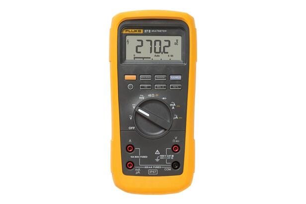 Fluke 27-II Resistente multímetro digital