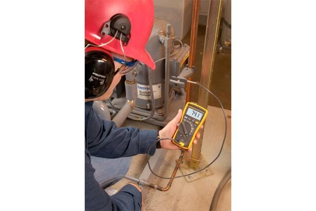 Fluke 116 Multímetro digital HVAC con temperatura y mA