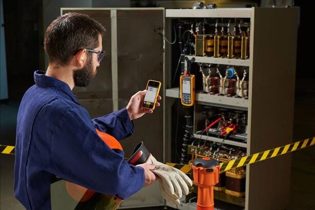 Fluke 125B/NA Osciloscopio portátil industrial