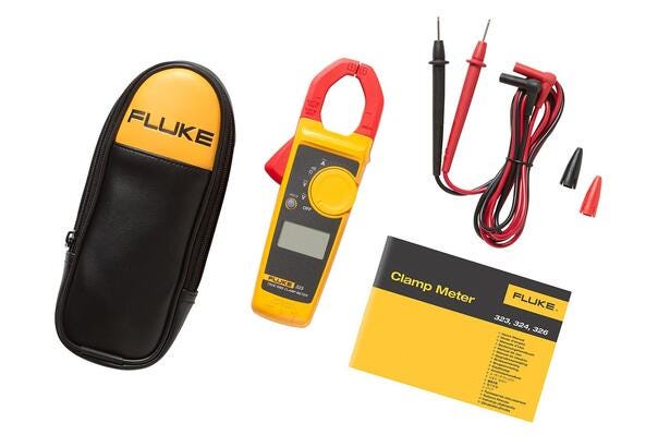 Fluke 323 Pinza amperimétrica de verdadero valor eficaz