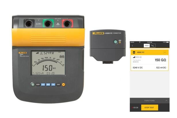 Fluke 1550C/KIT NA Comprobador de aislamiento Fluke 1550C FC 5 kV