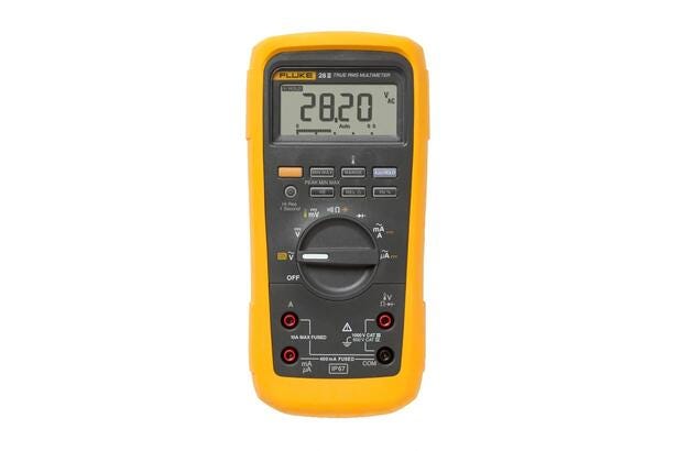 Fluke 28II Multímetro digital uso rudo, resistente al agua, True RMS (reemplaza 87V