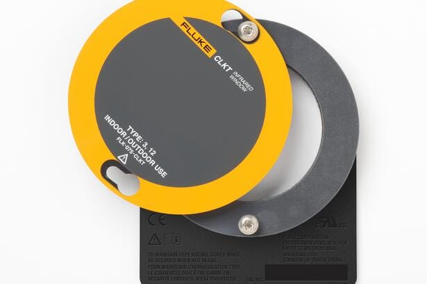 Fluke FLK-075-CLKT Ventana infrarroja para aplicaciones de exteriores e interiores