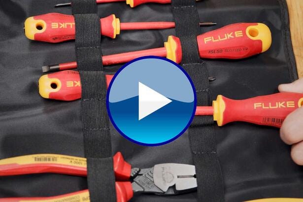 Fluke CPAK Bolsa de herramientas con gancho magnético para colgar