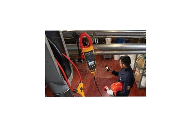 Fluke 374 FC Pinza amperimétrica Bluetooth, 600A, 6.0ohms
