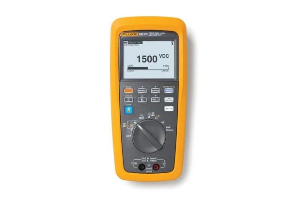 Fluke 283 FC Multímetro digital CAT III 1500 V
