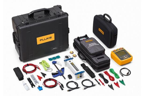 Fluke SOL-INS37-KIT PVA-1500HE2 I-V Curve Tracer and 1537 Insulation Tester 2500V Kit