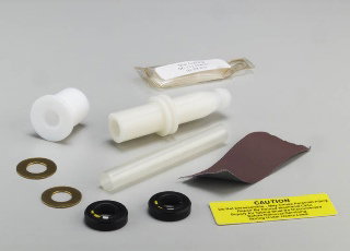 Ring Packing Kit, For 3/8" inch Stem, Fits All Valves Except V-210 V-211 V-214 V-215 V-5650 V5652, Includes 2 Ring Packs Spacer Grease Follower Sleeve and Crocus Cloth