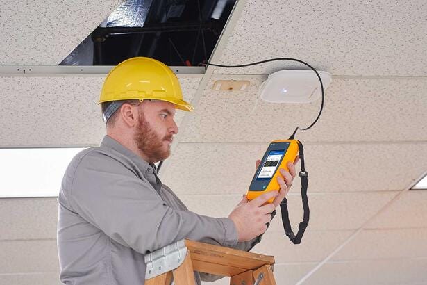 Fluke LIQ-100 Comprobador de cableado y red LinkIQ de Fluke Networks