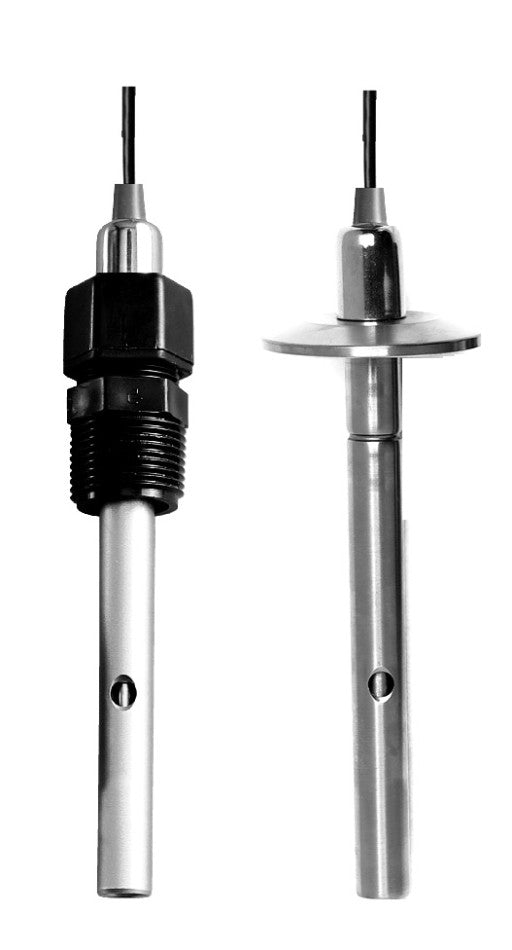 3-2821-S2 Type 2821 Conductivity/Resistivity Electrode, Cell Constant: 1, Electrode: 316 SST, Process Connection: Sanitary Tri-clamp flange, Thread: