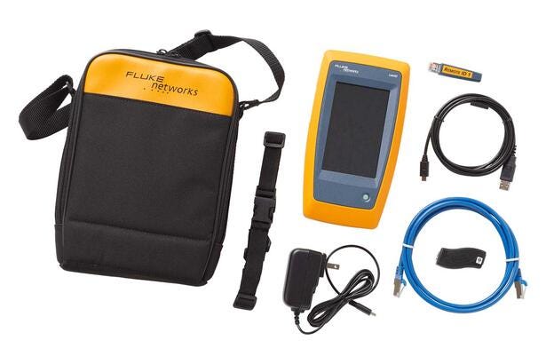 Fluke LIQ-100 Comprobador de cableado y red LinkIQ de Fluke Networks