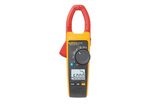 Fluke 374 FC Pinza amperimétrica Bluetooth, 600A, 6.0ohms