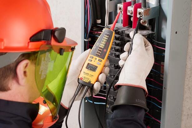 Fluke T + PRO-1AC Probador eléctrico y Kit de Detector de voltaje de CA