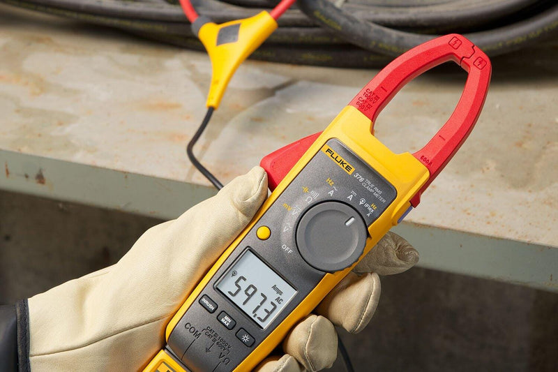 Fluke 376 FC Pinza amperimétrica Bluetooth con iFlex, 999.9A, 60kohms
