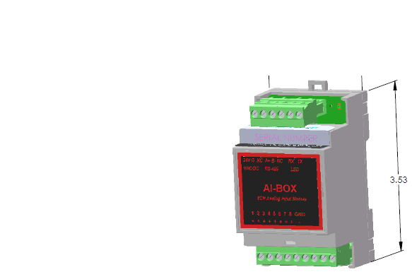 8 Channel Analog Input Module, For Use With Q-Controller