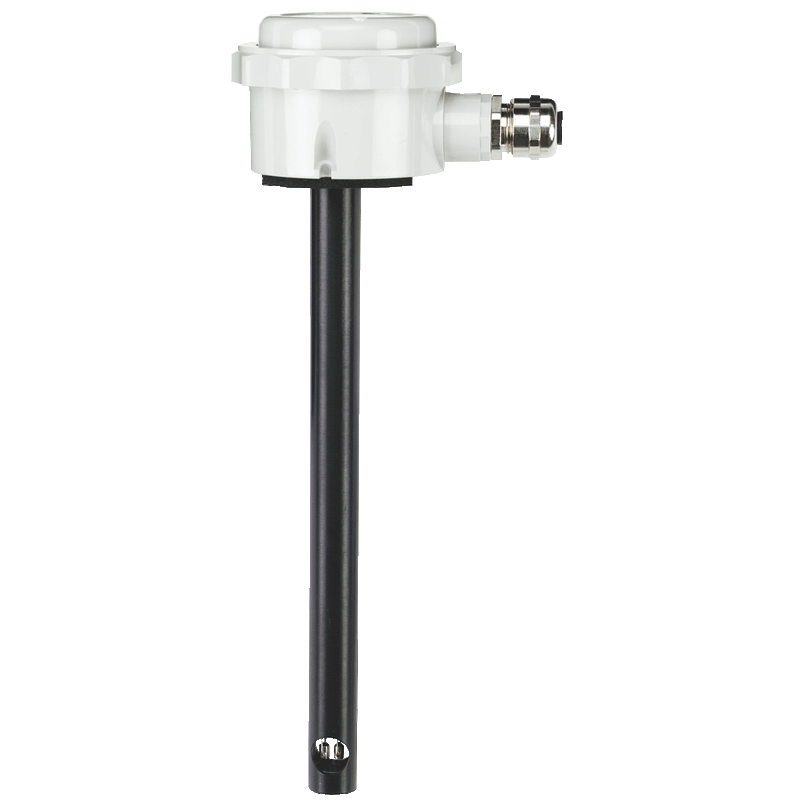 Transmisor de velocidad de aire, rango de 0-785 fpm (0-4 m/s) con salida de 0-10 VCC.