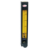 Medidor de flujo de cristal de alto flujo, caudal de 0.1-2 GPM (0.5-8 LPM) de agua.