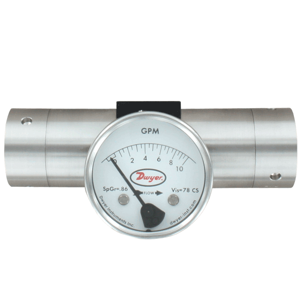 Rango de 0-30 gpm de aceite, NPT de 1", cuerpo de acero inoxidable