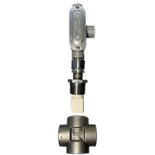 LMI Boiler Probe Assembly with 1" Cross & 1/2" Conduit Tee