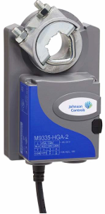 Actuador Johnson Controls para Damper, Alimentación 24Vac, 24Vdc, Control On/Off, Flotante, 0-10Vdc, 2-10Vdc, Torque 180 in-lb