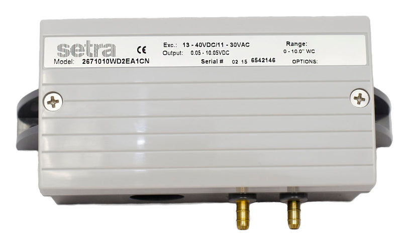 Transmisor de Presión Diferencial, Aire, Gases, Sin Display, Rango 0 a 1000Pa, Salida 0-5Vdc