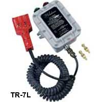 Control de continuidad de conexión a tierra con cable de 36", contactor para batería, luces piloto, homologado para 120 V y UL.