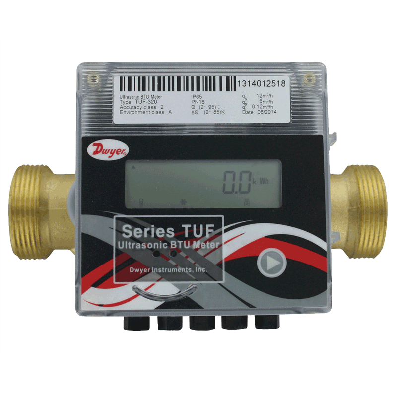 Ultrasonic Energy Meter, Body Size:DN15, Pipe Size In:1/2, Pipe Size mm:15, Fitting Size:A, Communication:Modbus, Meter Connection:G-3/4