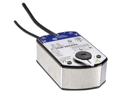 Actuador Johnson Controls para Válvula, Alimentación 24Vac, Control 0-10Vdc, 2-10Vdc, Torque  70 in-lb