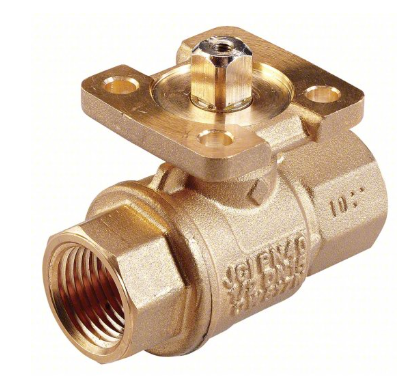 Válvula de Bola Johnson Controls, 2 Vías, 1/2in, Sin Actuador
